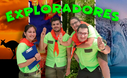 Fiesta temáticac de exploradores